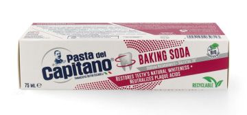 PASTA DEL CAPITANO ПАСТА ЗА ЗЪБИ 100МЛ СОДА БИКАРБОНАТ