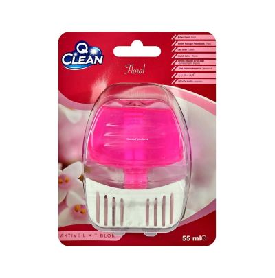 ТОАЛЕТНА КОШНИЦА Q CLEAN FLORAL 55ML.
