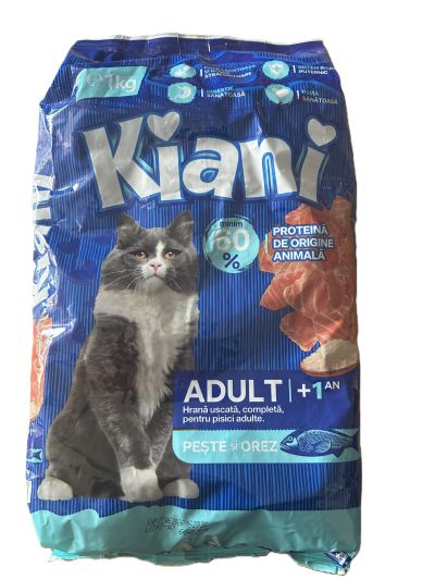 KIANI КОТЕШКА ГРАНУЛА 1КГ РИБА