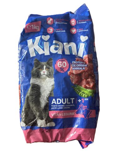 KIANI КОТЕШКА ГРАНУЛА 1КГ ГОВЕЖДО