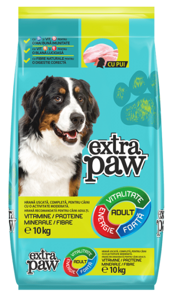 EXTRA PAW КУЧЕШКИ ГРАНУЛИ 10 КГ ПИЛЕШКО