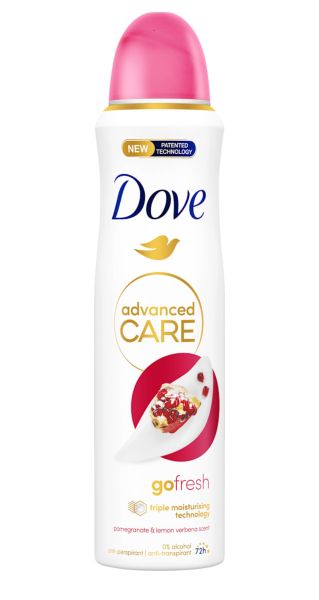 DOVE DEODORANT 150ML POMEGRANATE