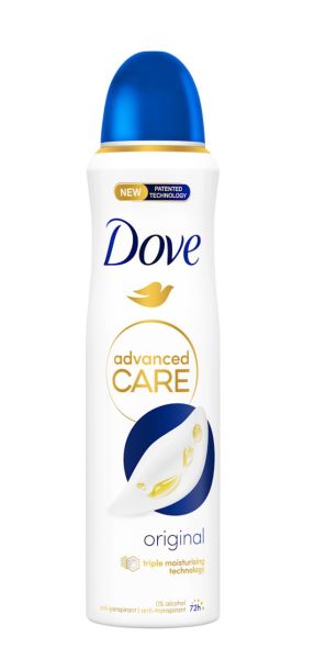 DOVE DEODORANT 150ML ORIGINAL