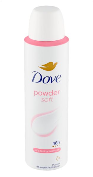DOVE DEODORANT 150ML POWDER 