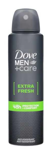DOVE DEODORANT MEN 150ML EXTRA FRESH