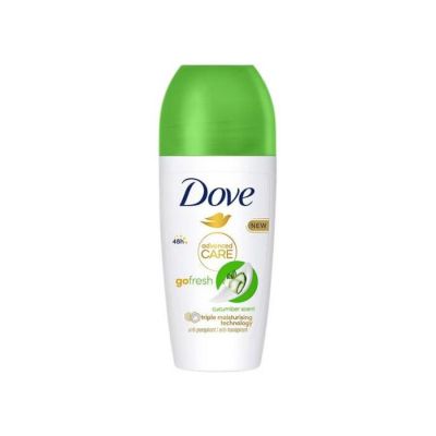 DOVE DEODORANT ROLL ON ANTI-SWEAT CUCUMBER 50ML