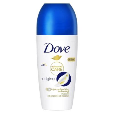 DOVE DEODORANT ROLL ON ANTI-SWEAT ORIGINAL 50ML
