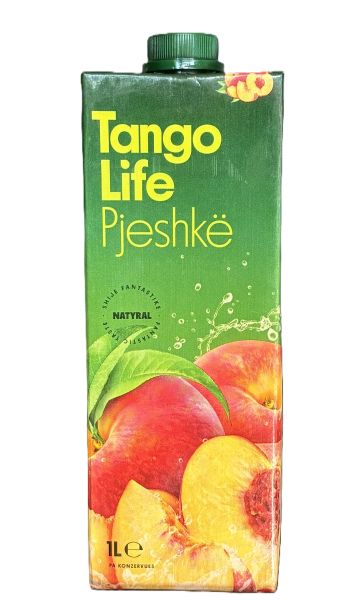 TANGO LIFE ПЛОДОВА НАПИТКА 1Л ПРАСКОВА 