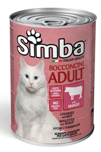 SIMBA КОТЕШКА КОНСЕРВА 0,415ГР ГОВЕЖДО