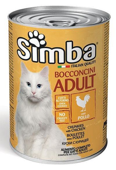 SIMBA КОТЕШКА КОНСЕРВА 0,415ГР ПИЛЕ