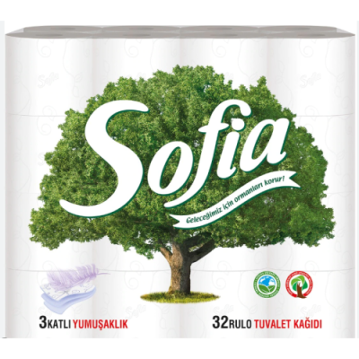 SOFIA ТОАЛЕТНА ХАРТИЯ 32БР