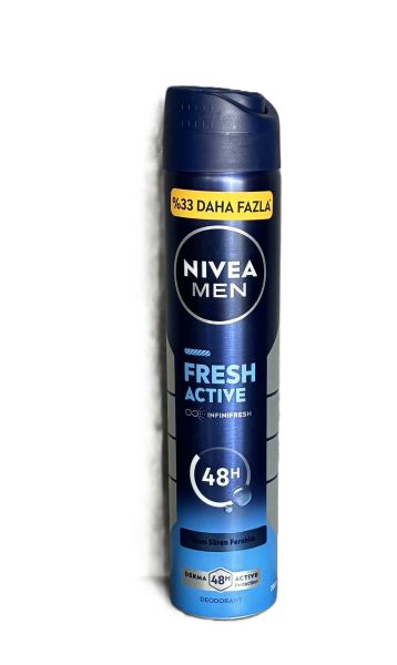 NIVEA MEN ДОЗОДОРАНТ 200МЛ ФРЕШ АКТИВ 