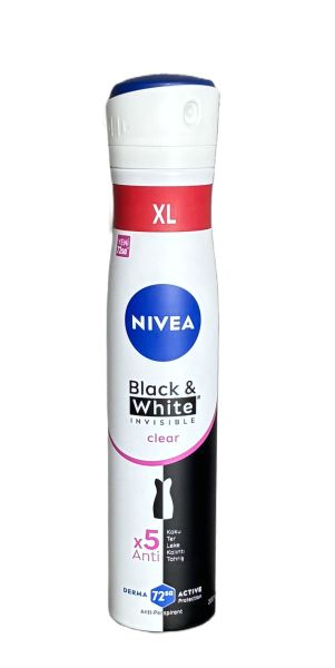 NIVEA ДЕЗОДОРАНТ 200МЛ ЧЕРНО И БЯЛО 