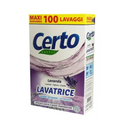 CERTO ПРАХ ЗА ПРАНЕ 5,5КГ ЛАВАНДУЛА