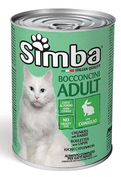 SIMBA КОТЕШКА КОНСЕРВА 0,415ГР ЗАЕШКО 
