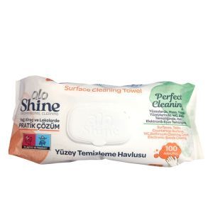 ALO SHINE МОКРИ КЪРПИ ЗА ПОЧСИТВАНЕ 100БР 