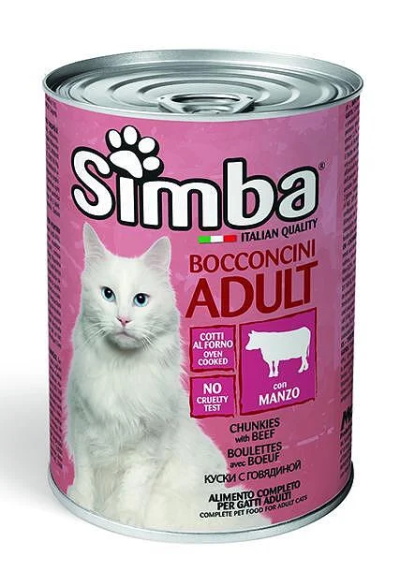  SIMBA КОТЕШКА КОНСЕРВА 0,415ГР ГОВЕЖДО